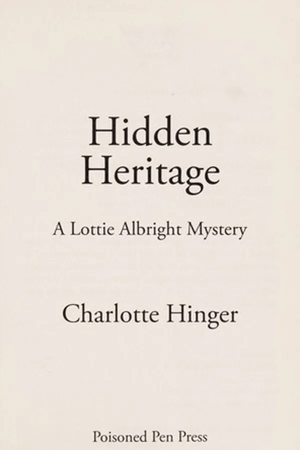 Capa de Hidden heritage