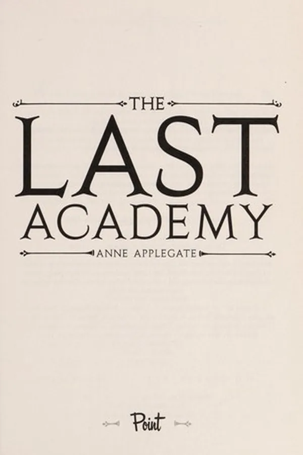 Capa de The last academy