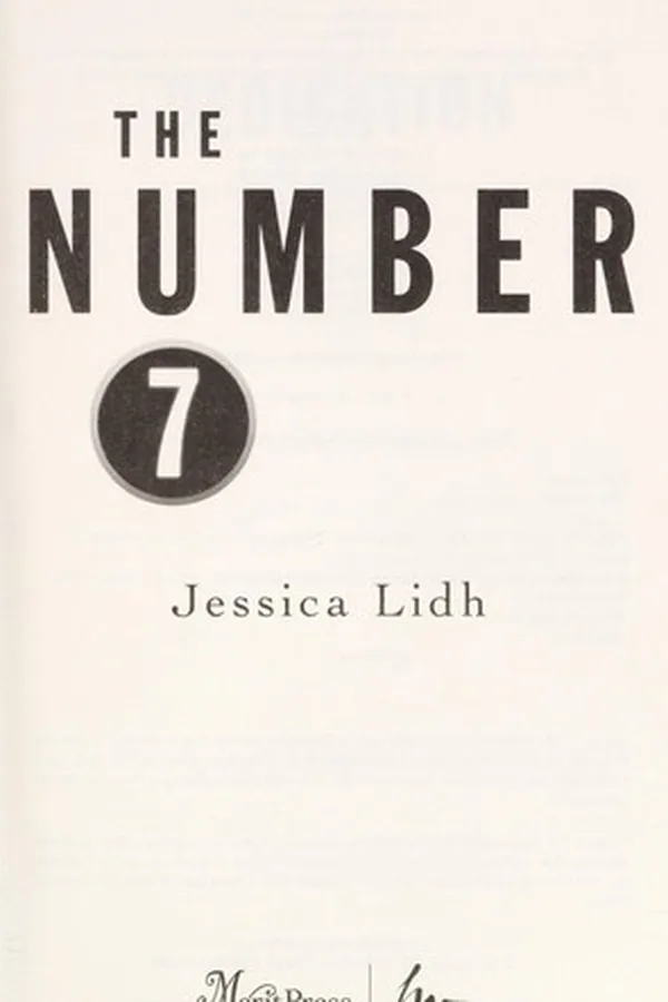Capa de The number 7