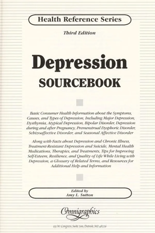 Capa de Depression sourcebook