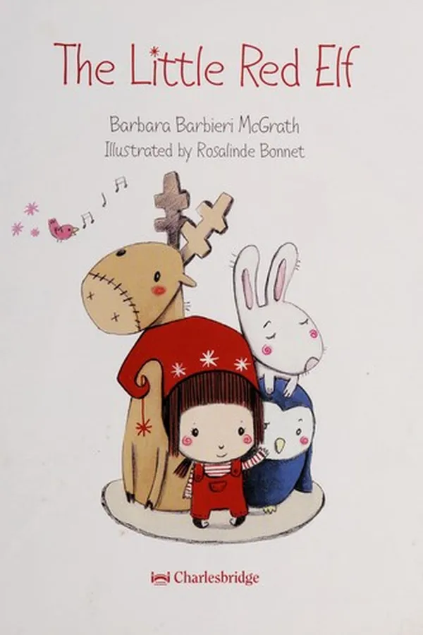 Capa de The little red elf