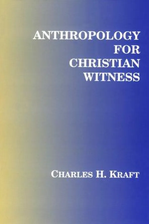 Capa de Anthropology for Christian witness