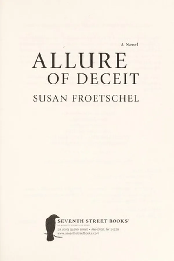 Capa de Allure of deceit
