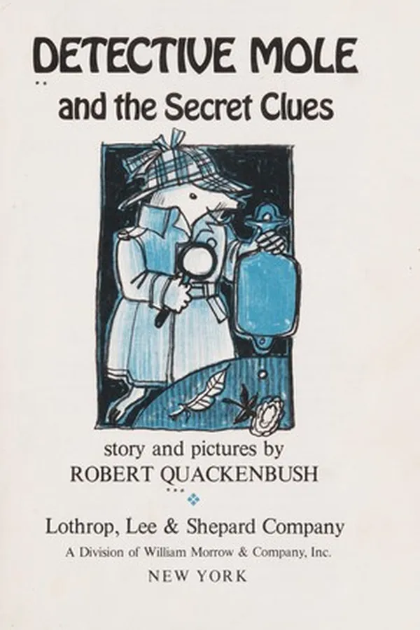 Capa de Detective Mole and the secret clues
