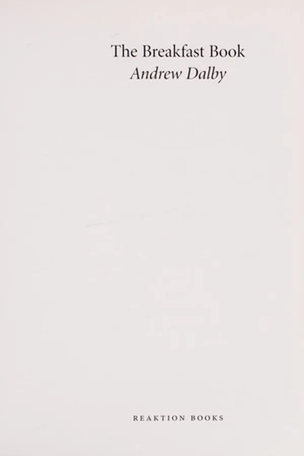 Capa de The breakfast book