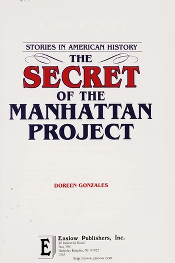 Capa de The secret of the Manhattan Project
