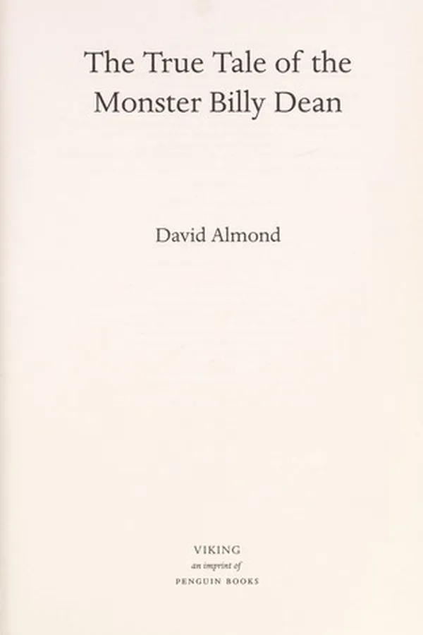 Capa de The true tale of the monster Billy Dean