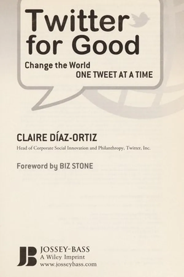Capa de Twitter for good