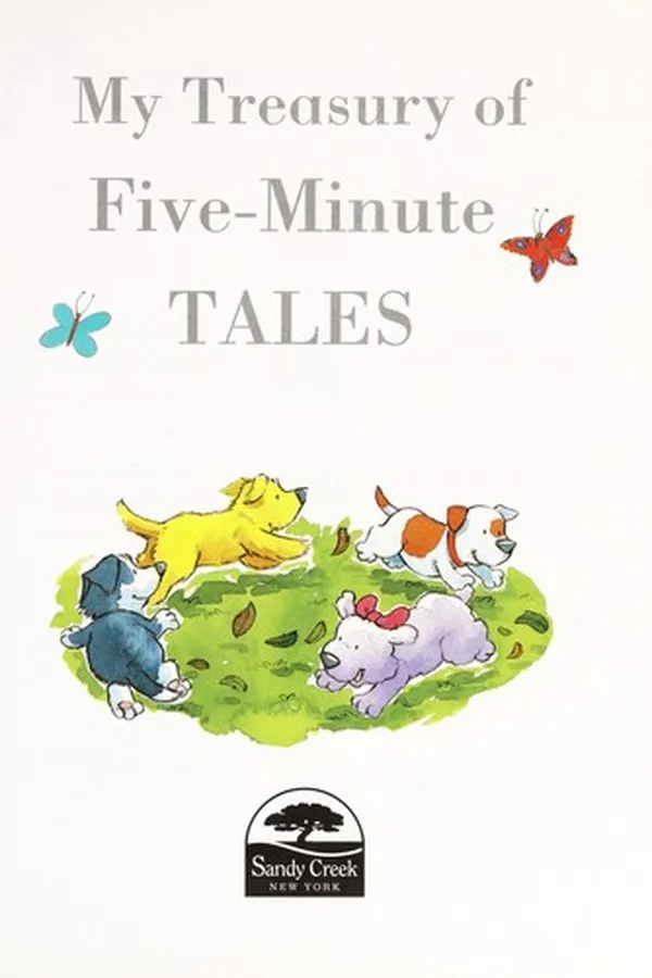 Capa de My treasury of five-minute tales