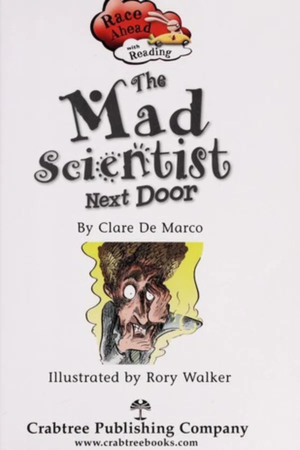Capa de The mad scientist next door