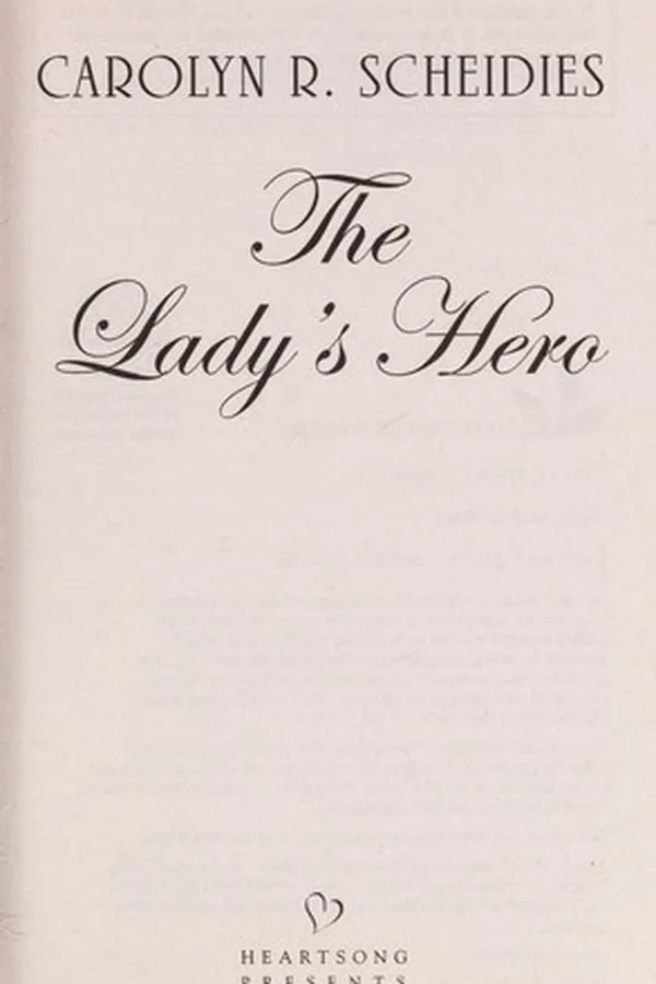 Capa de The Lady's hero