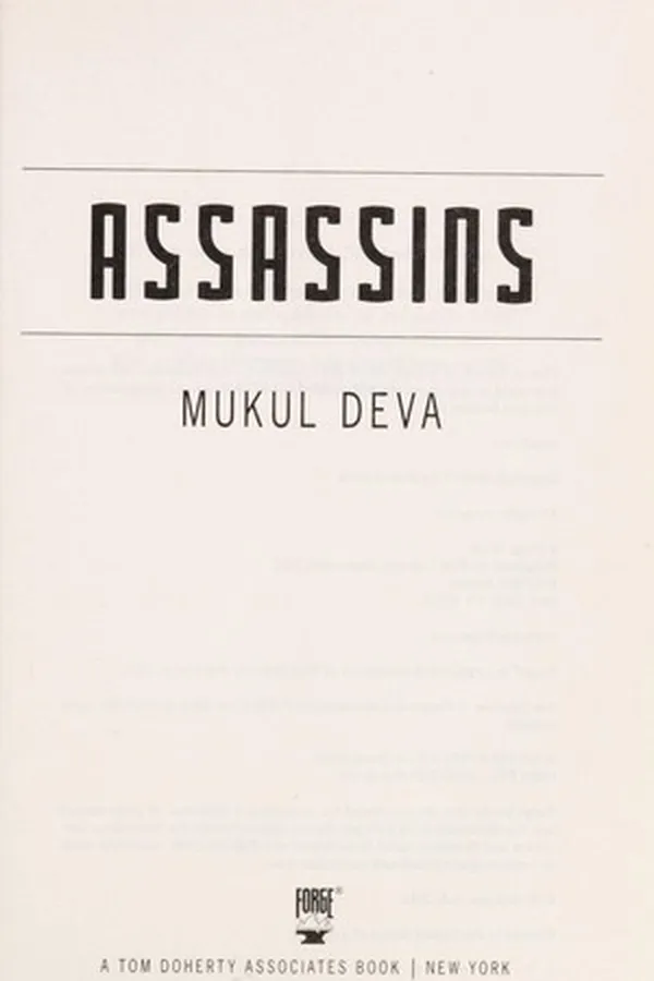 Capa de Assassins