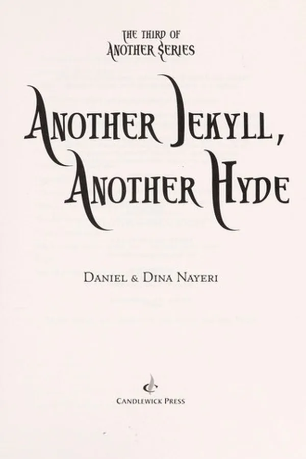 Capa de Another Jekyll, another Hyde