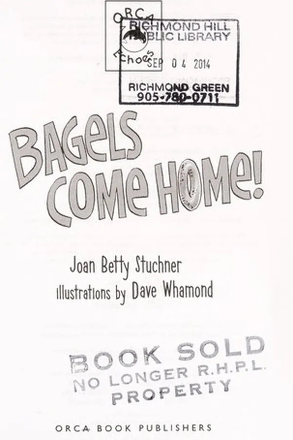 Capa de Bagels come home!