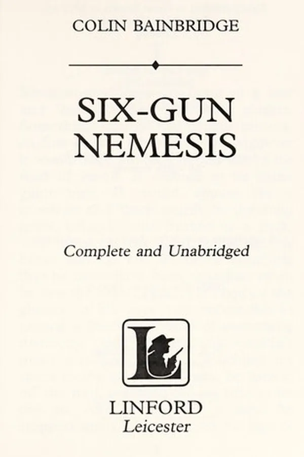 Capa de Six-gun nemesis