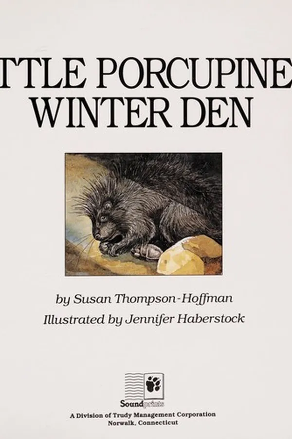 Capa de Little porcupine's winter den