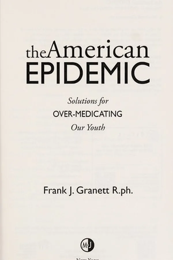 Capa de The American epidemic