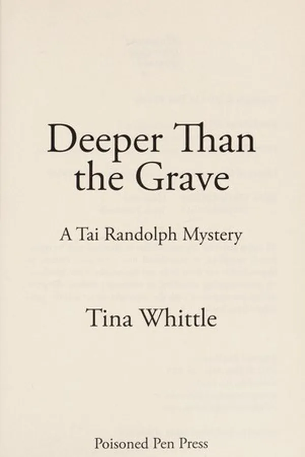 Capa de Deeper than the grave