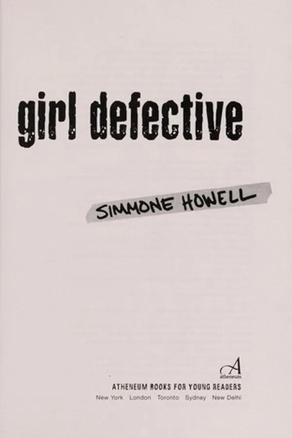 Capa de Girl defective