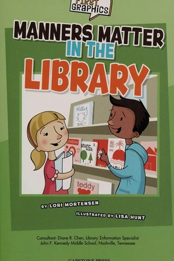 Capa de Manners matter in the library