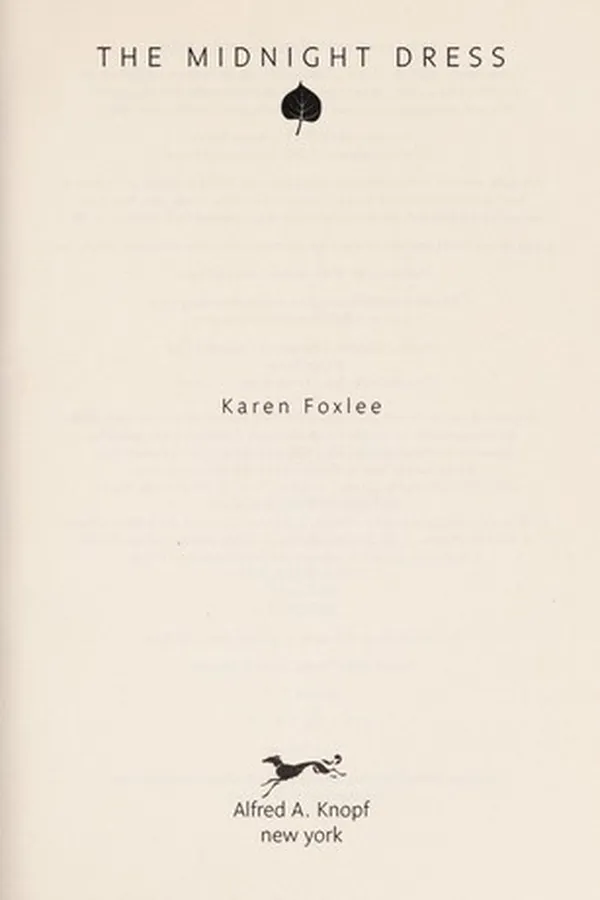 Capa de The midnight dress