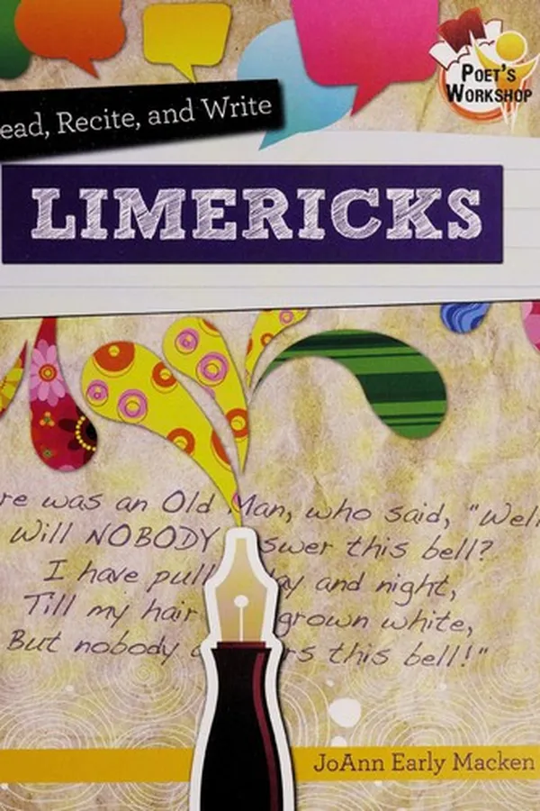 Cover of Read, recite, and write limericks
