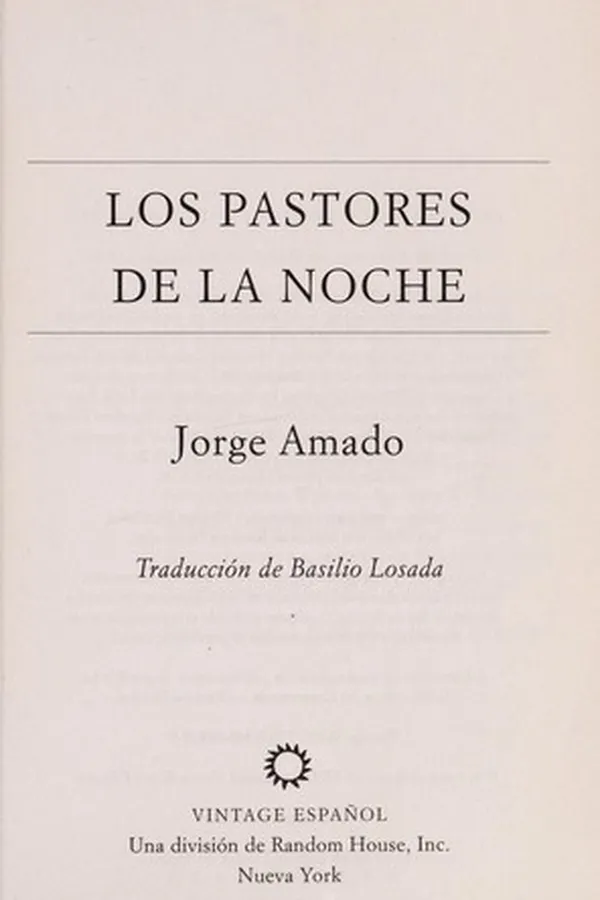 Cover of Los pastores de la noche