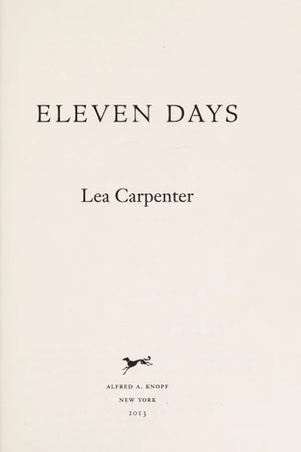 Capa de Eleven days
