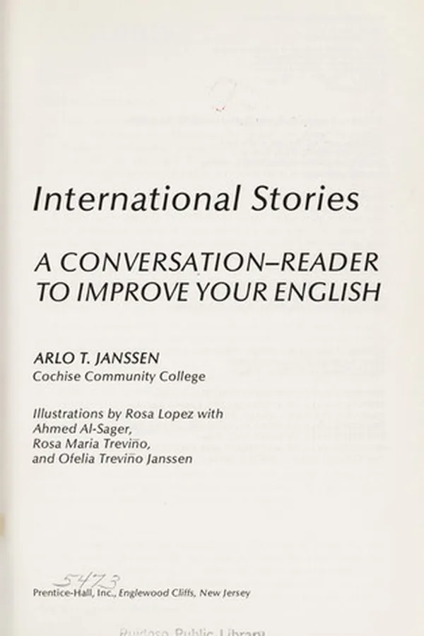 Capa de International stories