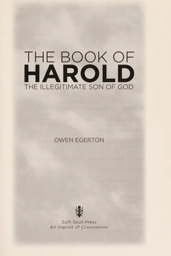 Capa de The book of Harold