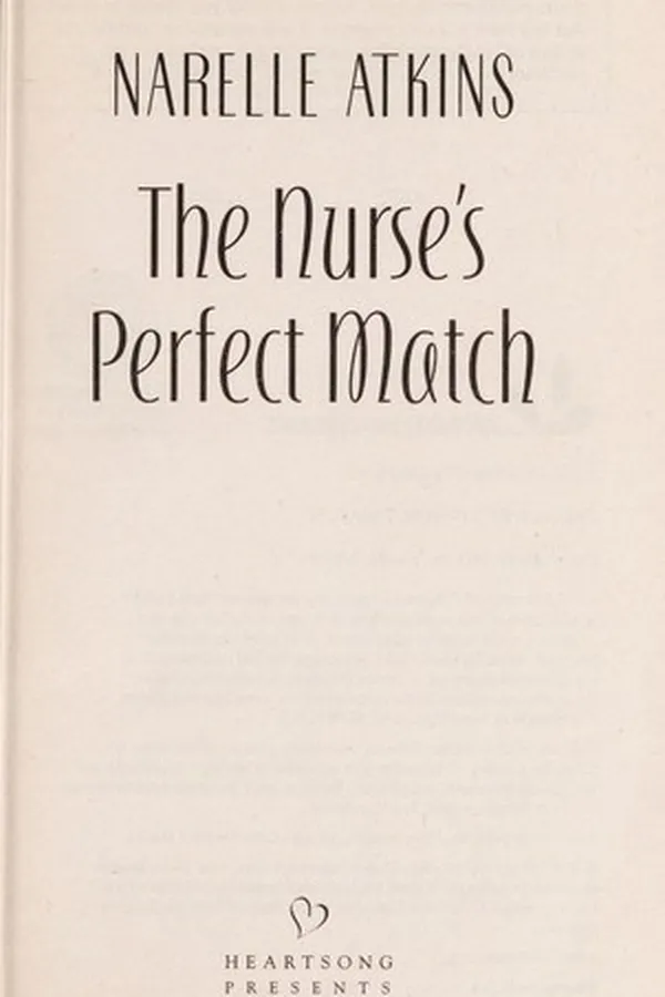 Capa de The nurse's perfect match