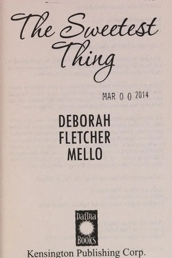 Capa de The sweetest thing
