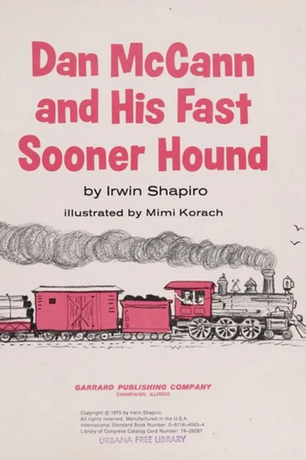 Capa de Dan McCann and his fast sooner hound