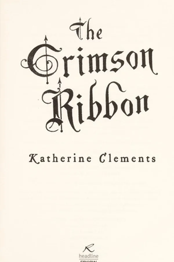 Capa de The crimson ribbon