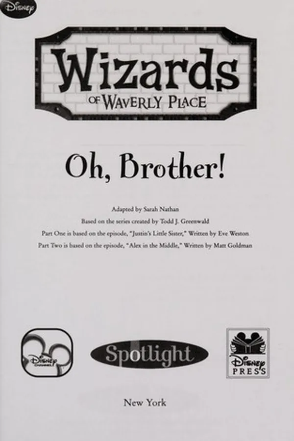 Cover of Oh, brother!