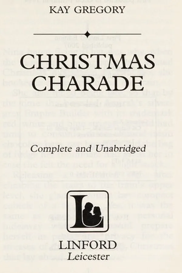 Capa de Christmas charade