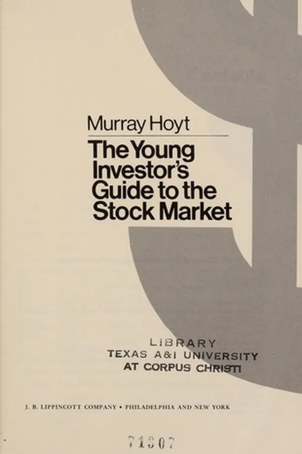 Capa de The young investor's guide to the stock market