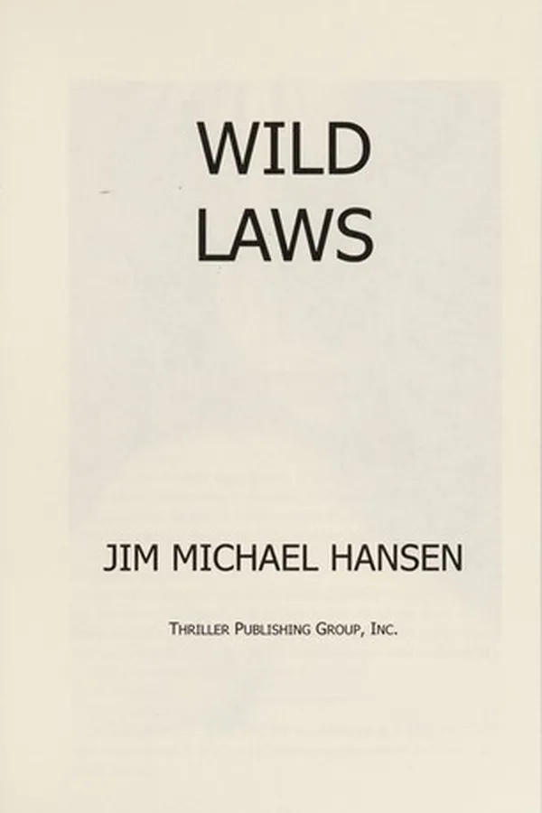 Capa de Wild laws