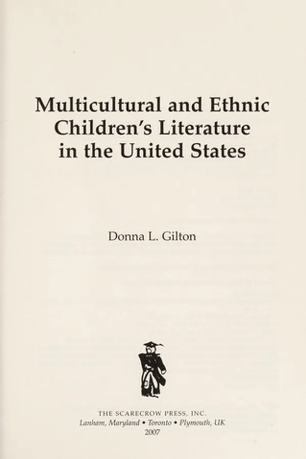 Capa de Multicultural and ethnic children's literature in the United States