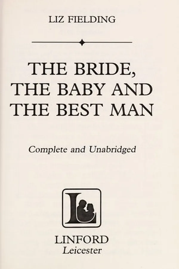Capa de Bride, the Baby and the Best Man (Baby Boom)