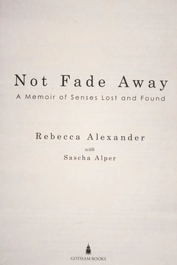 Capa de Not fade away