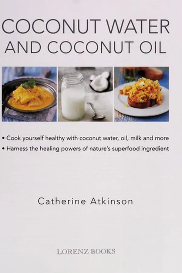 Capa de Coconut water and coconut oil