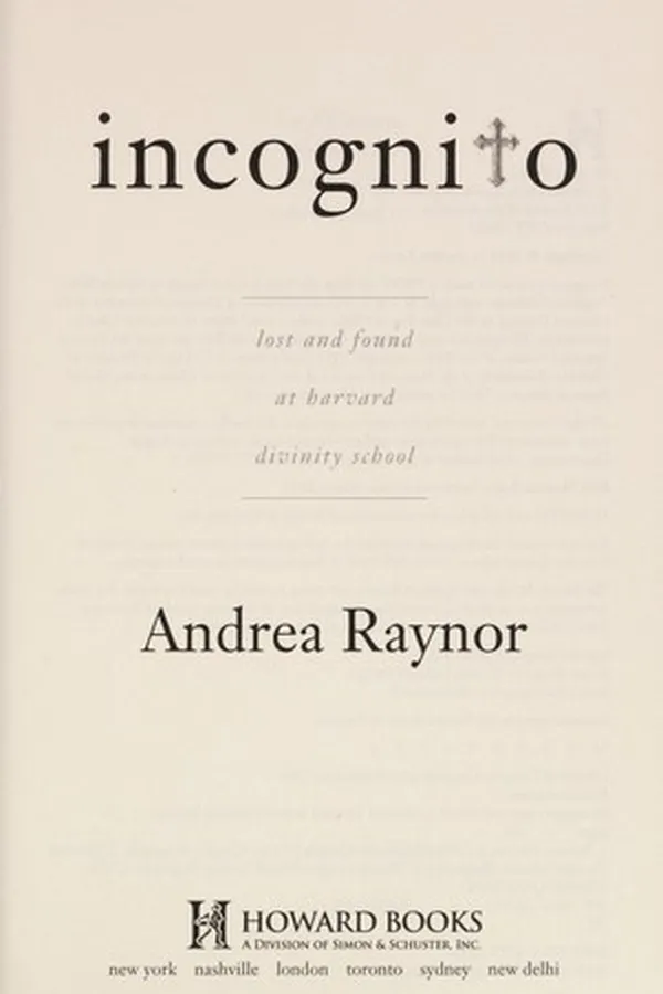 Capa de Incognito