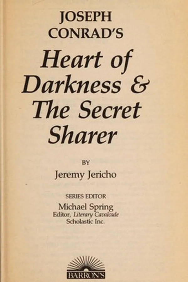 Capa de Joseph Conrad's Heart of darkness & The secret sharer