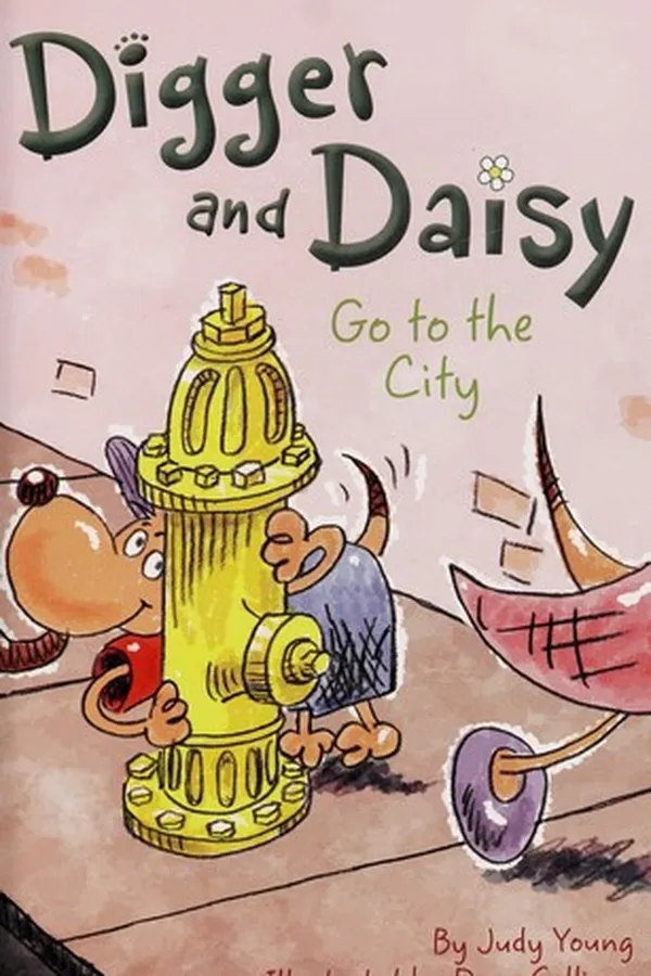 Capa de Digger and Daisy go to the city
