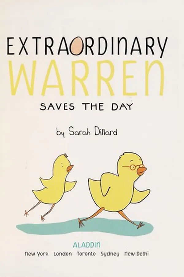 Capa de Extraordinary Warren saves the day