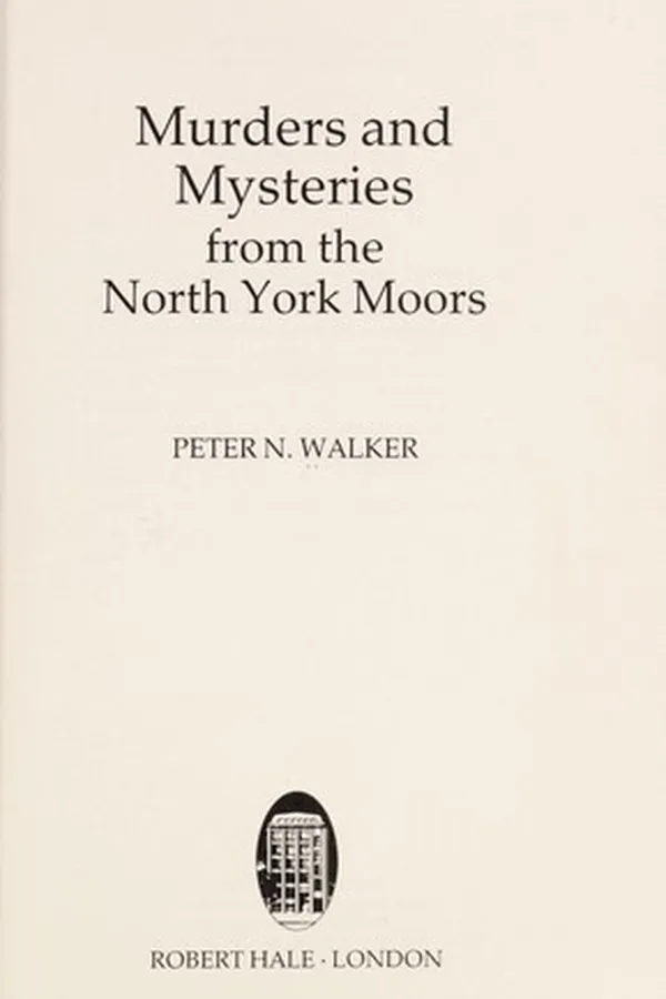 Capa de Murders and Mysteries from the North York Moors