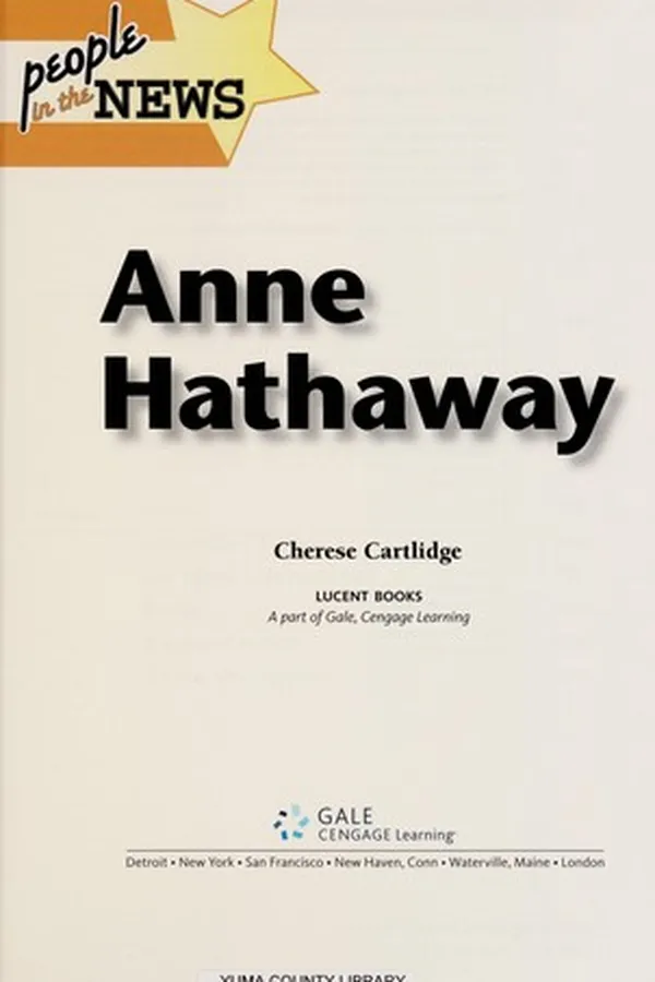 Capa de Anne Hathaway