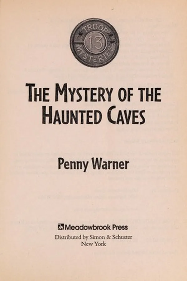 Capa de The mystery of the haunted caves