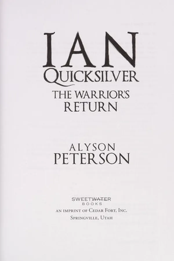 Capa de The warrior's return